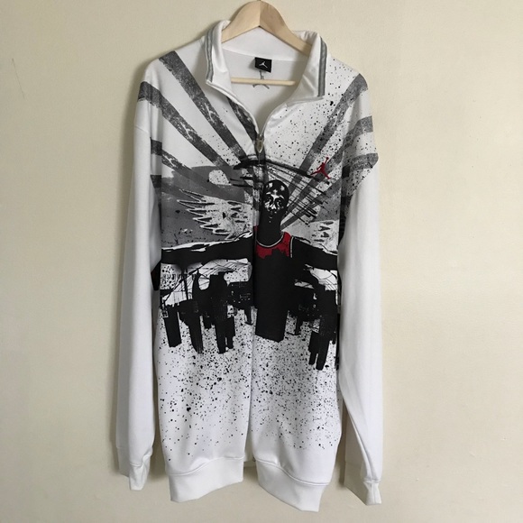 Air Jordan Other - Michael Jordan Pictured Sweat Jacket Men’s 3x