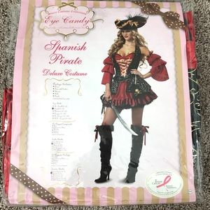 Spanish Pirate deluxe adult costume