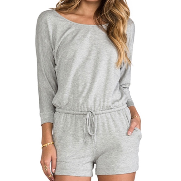 french terry romper