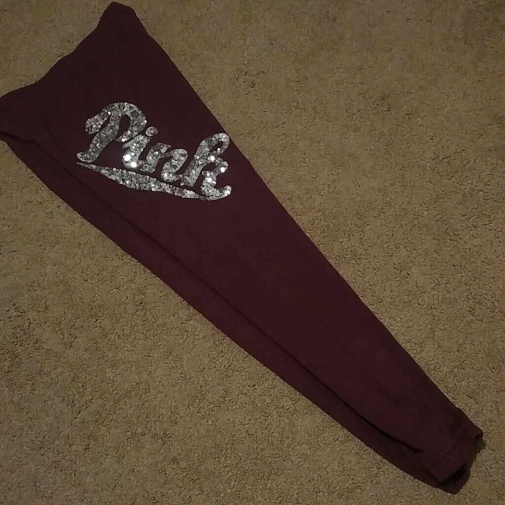 VS PINK BLING SWEAT PANTS