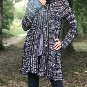 Free People Sweater / Knit Long Cardigan