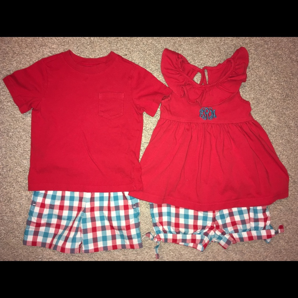 Kelly's Kids 2T Twin Set!
