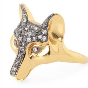 Alice Temperley for Stella & Dot Fox Ring Size 8