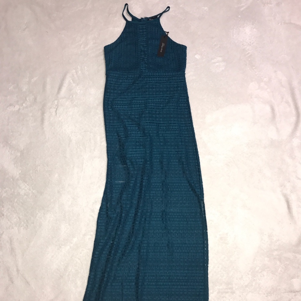 Shinestar Lace Boho Dress