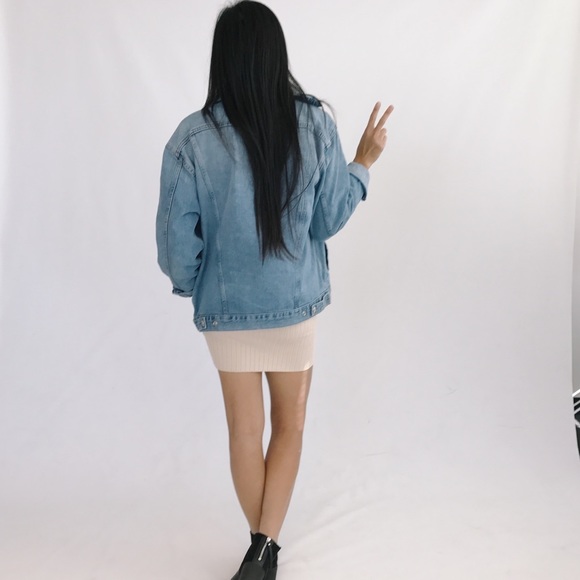 ⭐️ SALE ⭐️ REN Ribbed Knit Dress with Bell Sleeves - Picture 5 of 5