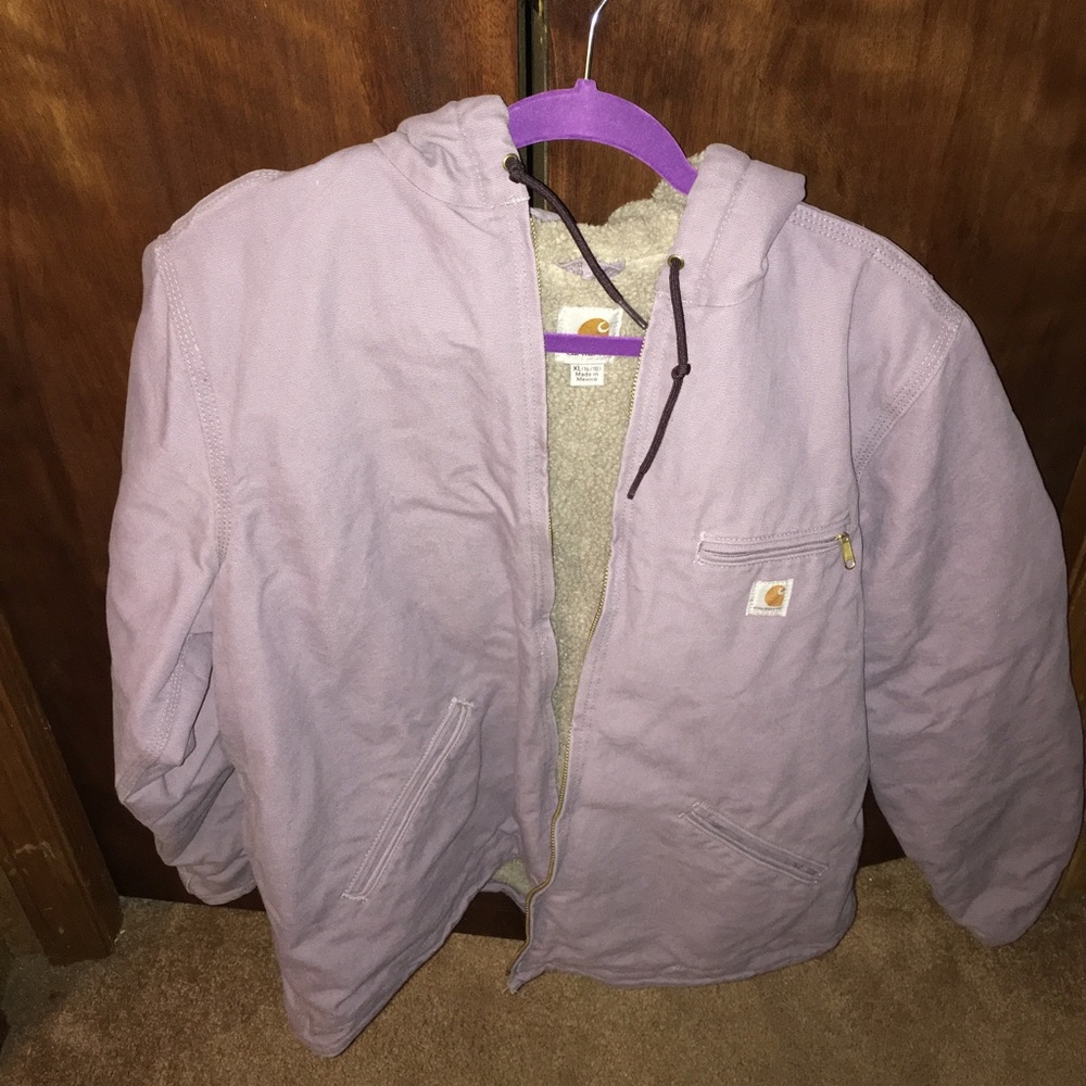 Sherpa line Carhartt jacket