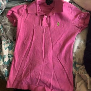 Pink Ralph Lauren xs polo
