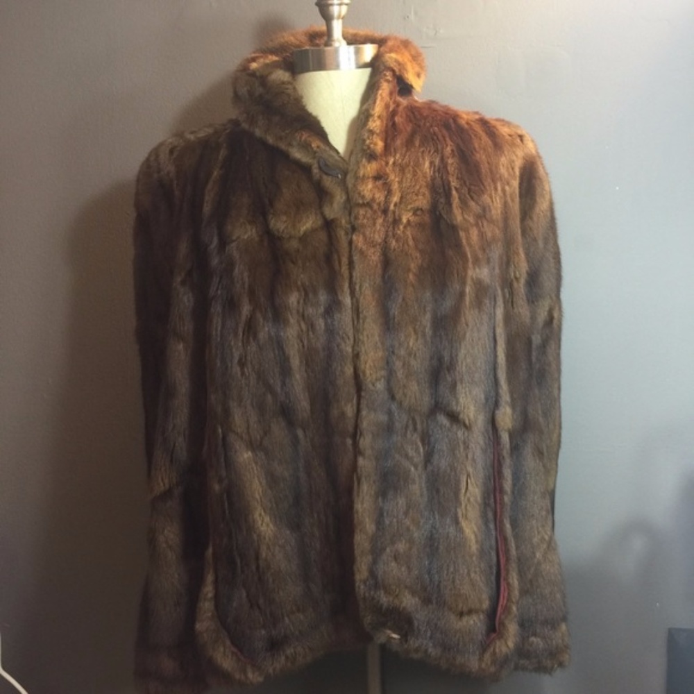 Vintage FUR CAPE