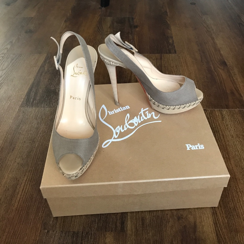 100 percent authentic Christian Louboutin heels