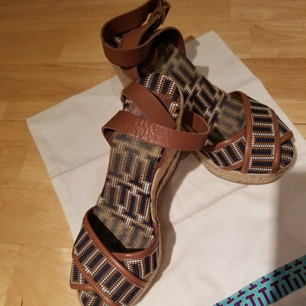 Tory Burch espadrills size 7
