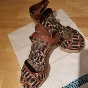 Tory Burch espadrills size 7
