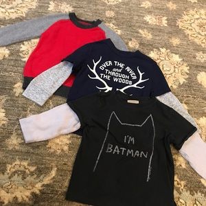 Gap long sleeve shirts