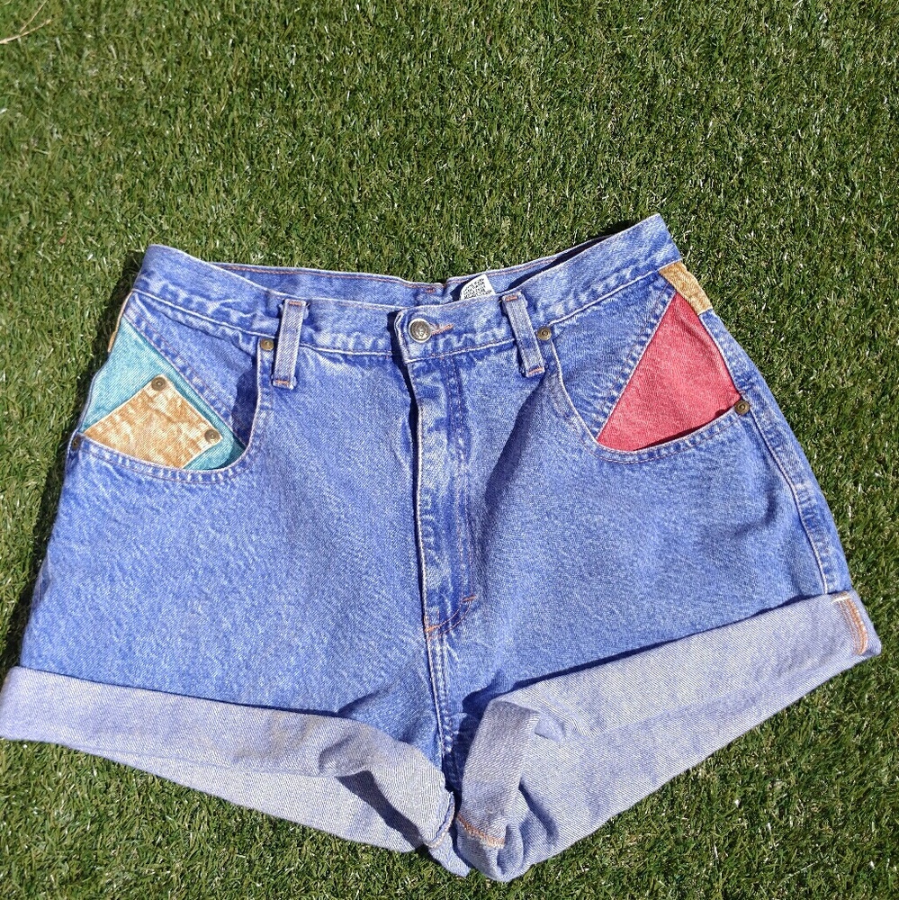High Waisted Vintage Zena Jean Shorts