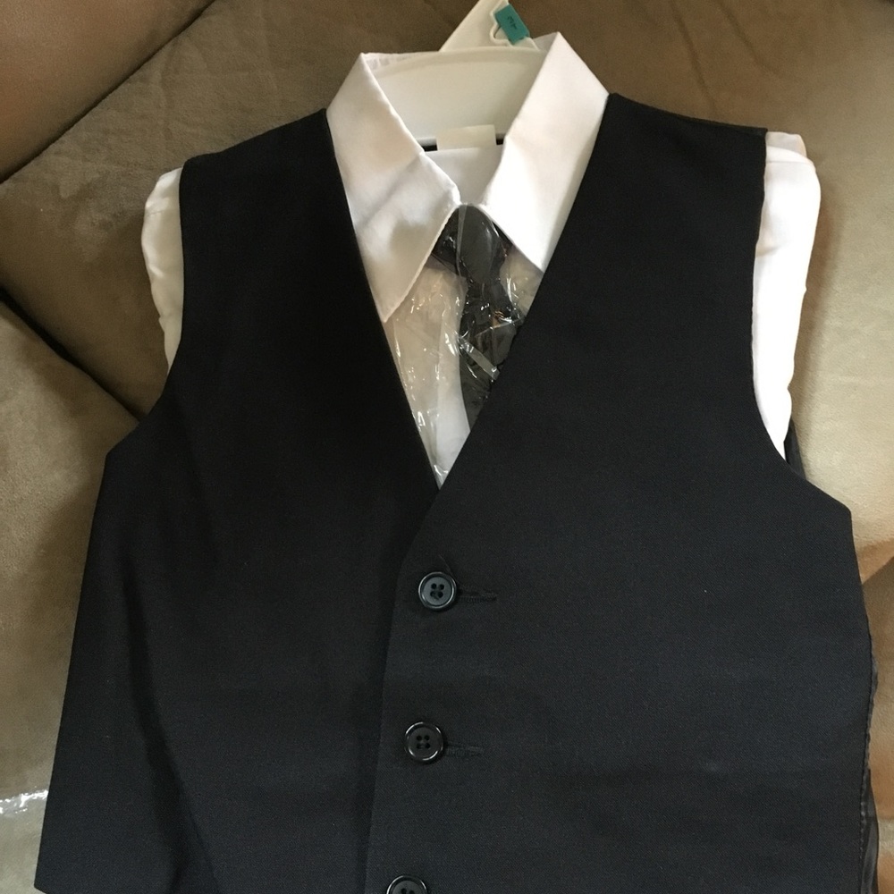 Formal shirt and vest