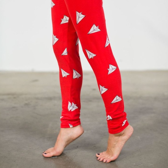 Paper Airplane Leggings - Picture 3 of 4