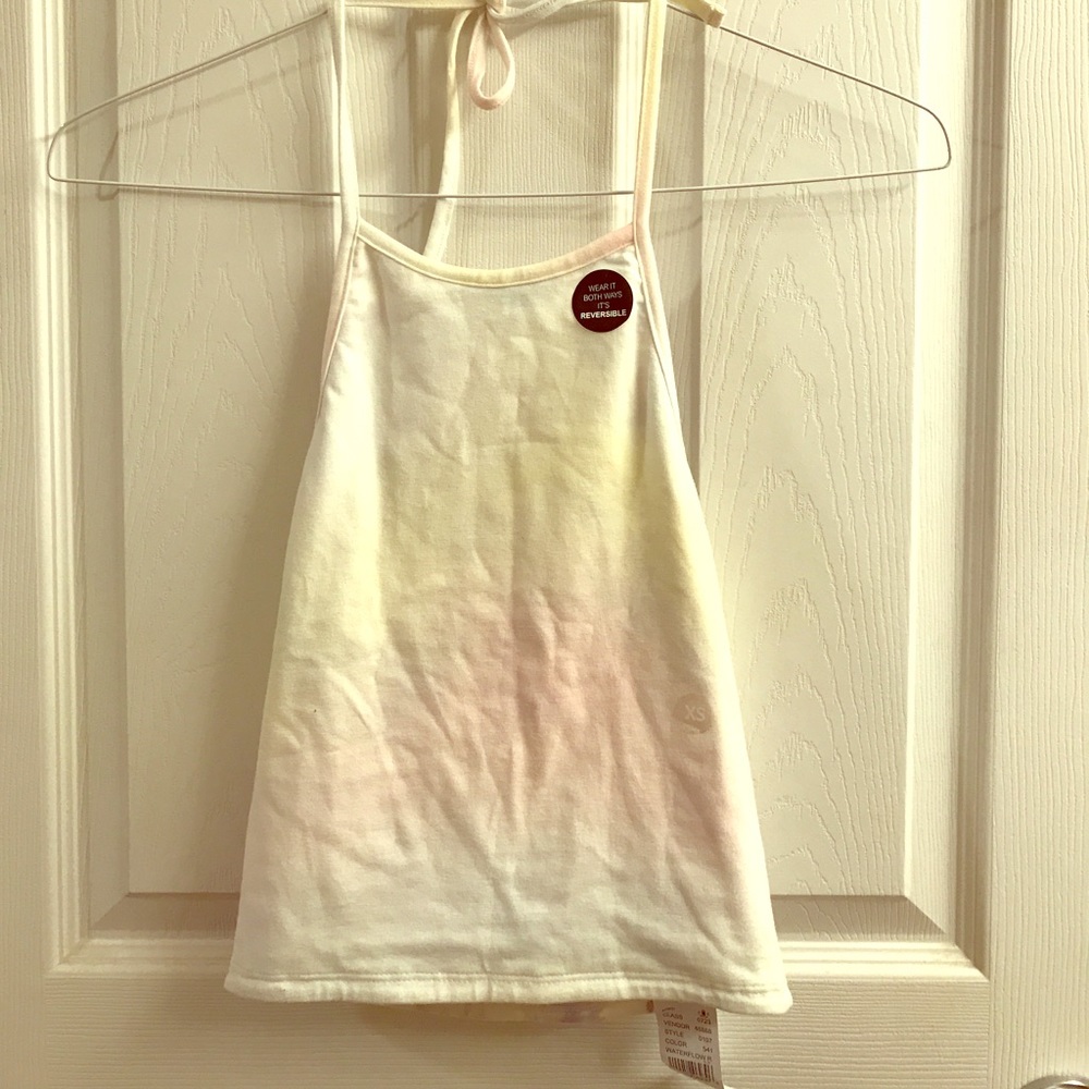 Reversible Halter Necked Crop Top
