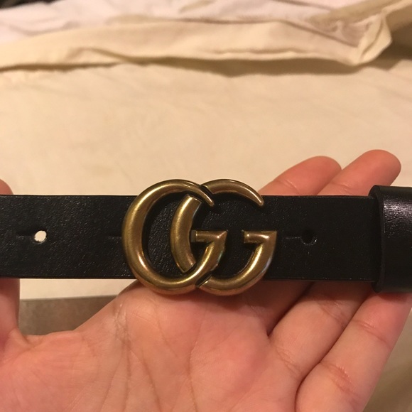 Women\'s luxury belt - Gucci Marmont