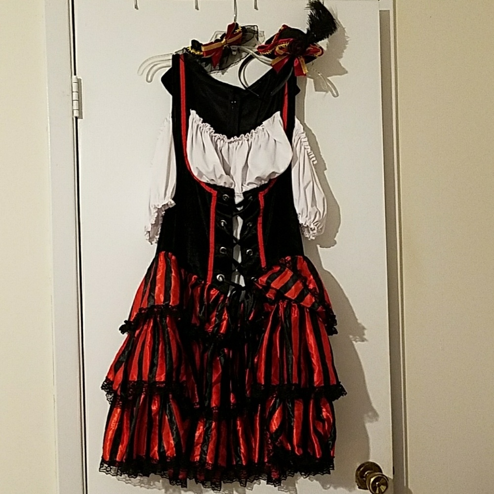 Adult Shipwreck Pirate Plus Sized Costume