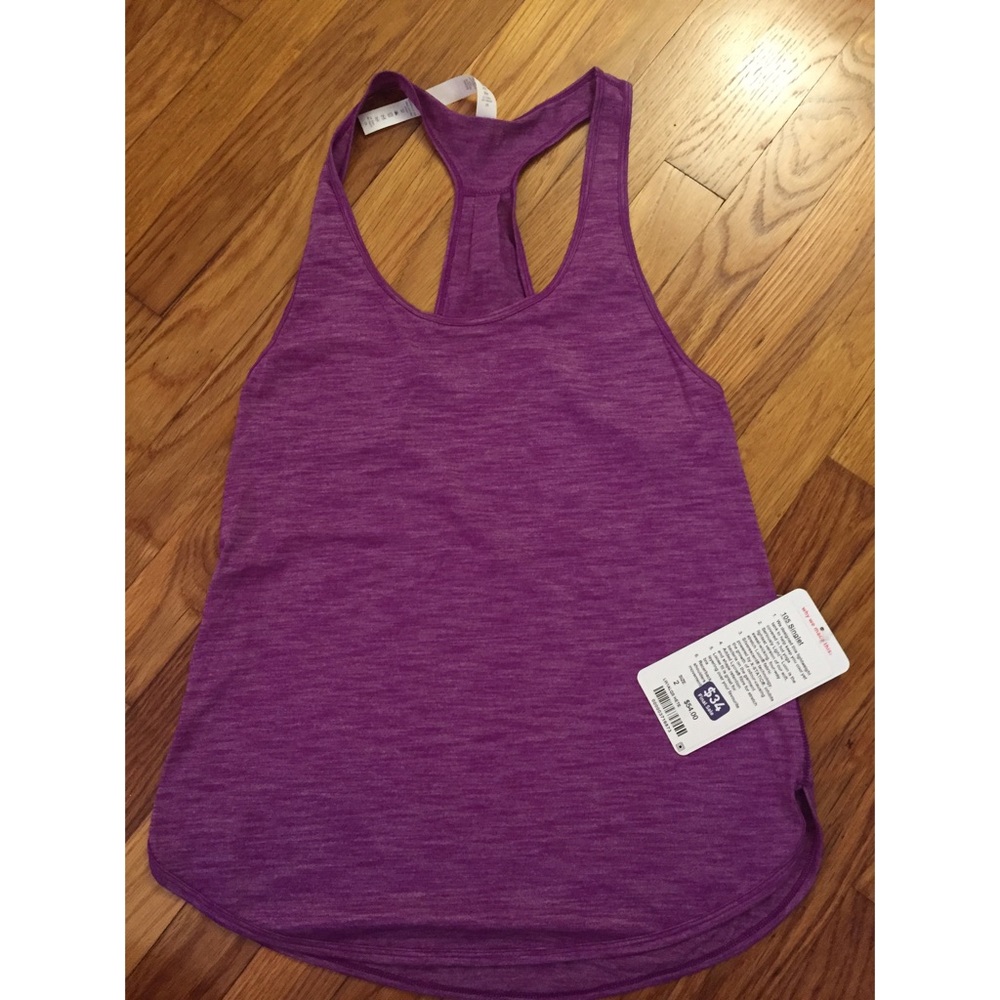 Lululemon NWT 105 Singlet HETE Size 2