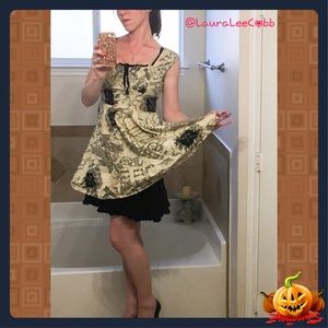 Harry Potter Map Dress - cute punk Halloween