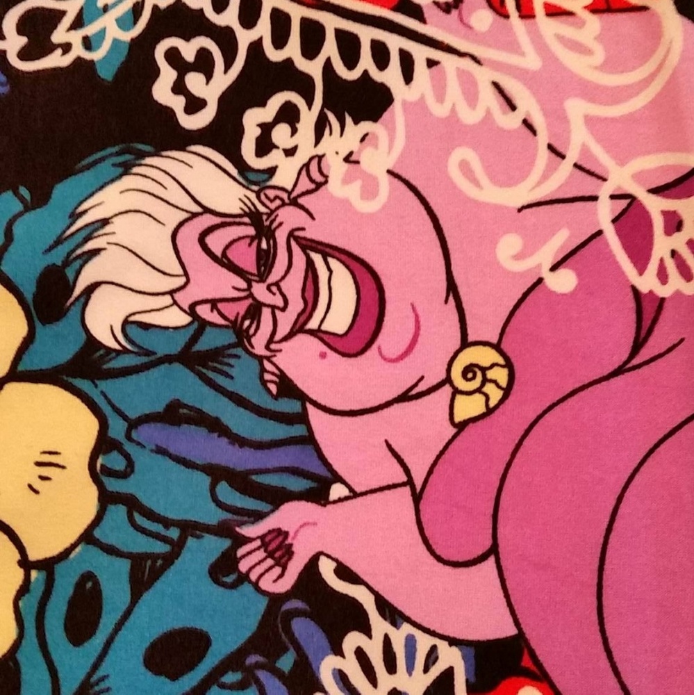 LULAROE UNICORN DISNEY VILLAINS LEGGINGS! URSULA!