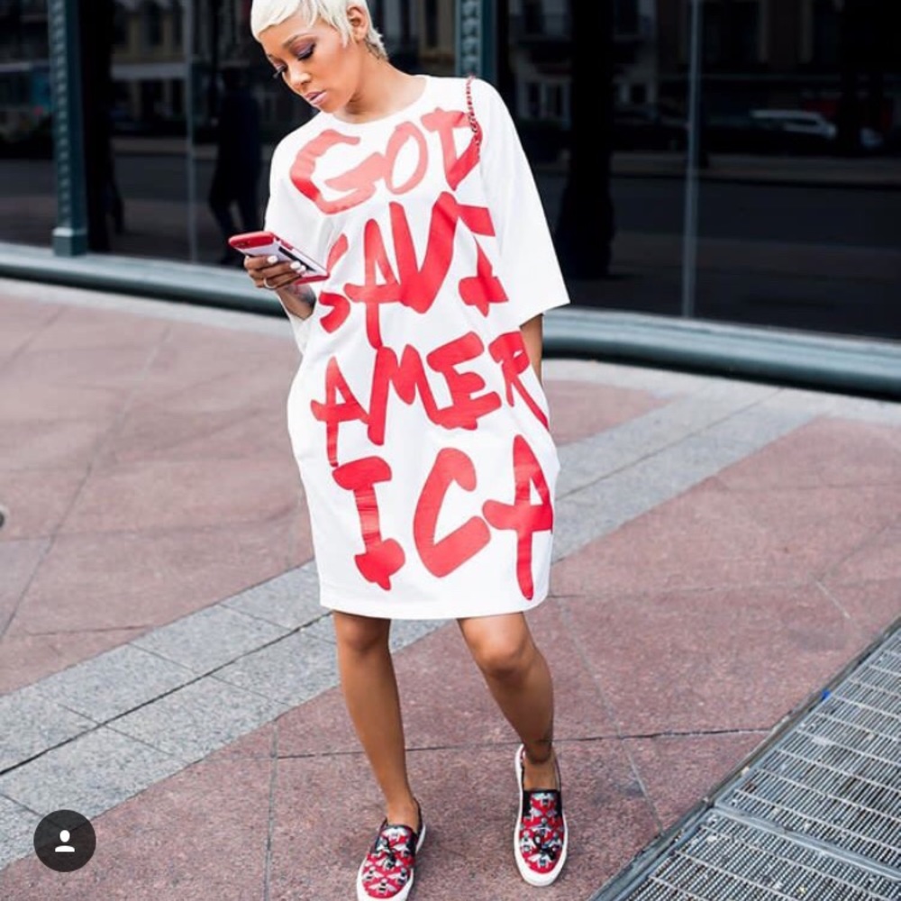 GOD SAVE AMERICA DRESS
