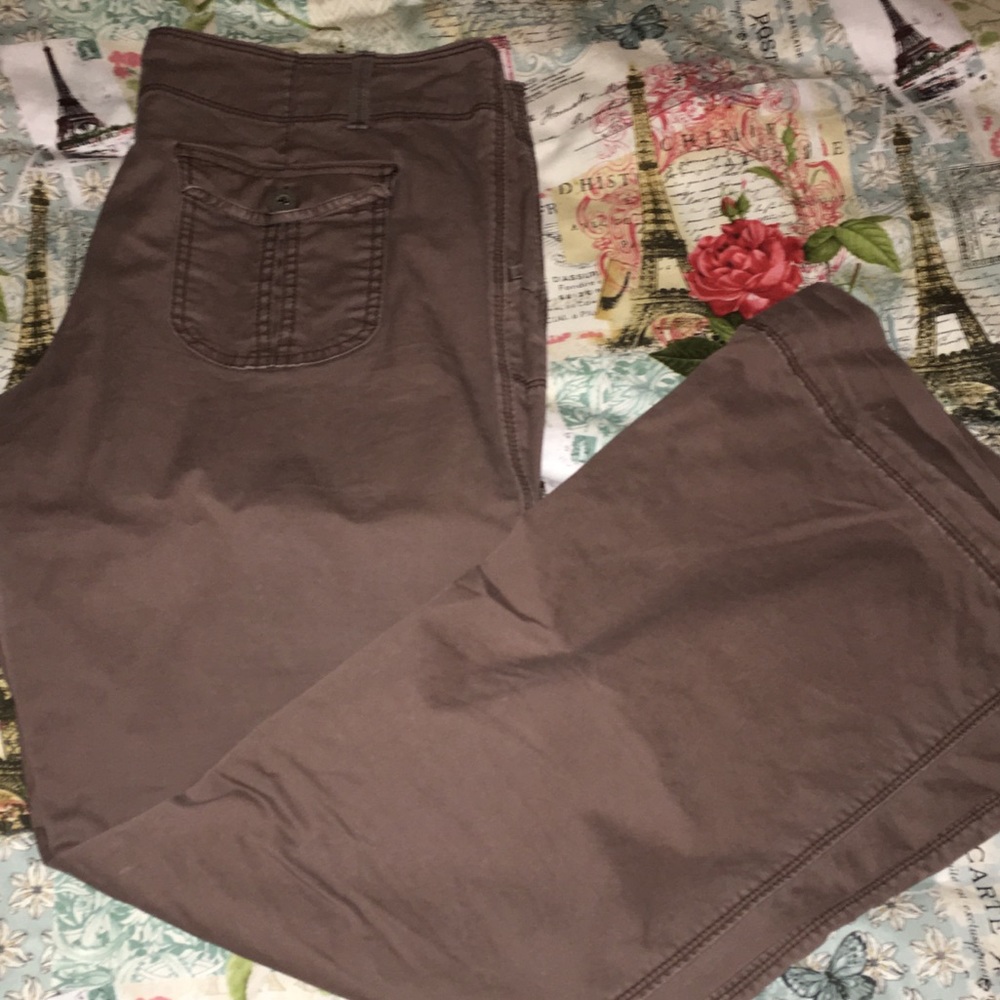 MOSSIMO dark taupe pants