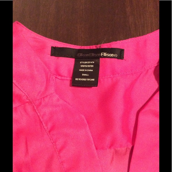 ModCloth Hot pink tunic - Picture 4 of 4