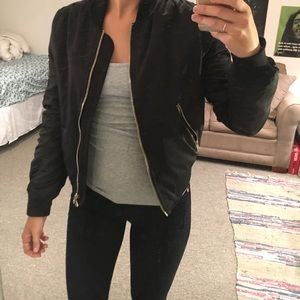 Top shop zip up bomber