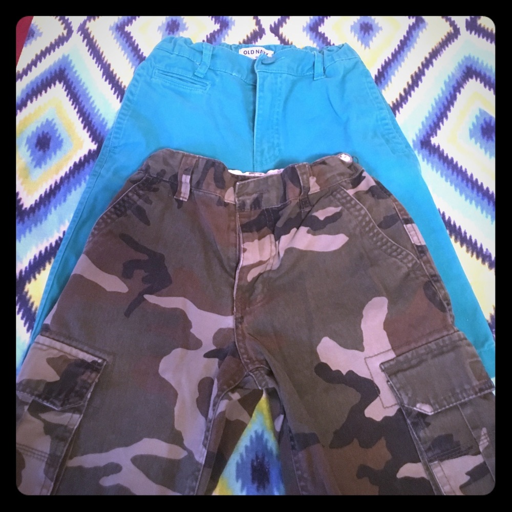 2 Pair Old Navy Boys Shorts, EUC.