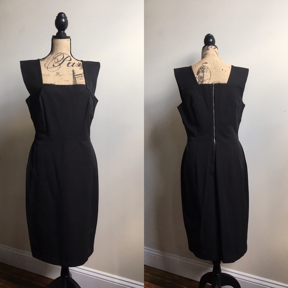 Roland Mouret for Banana Republic Black Dress