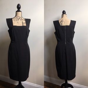 Roland Mouret for Banana Republic Black Dress