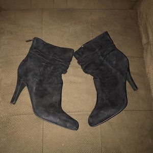 Black ankle booties size 11