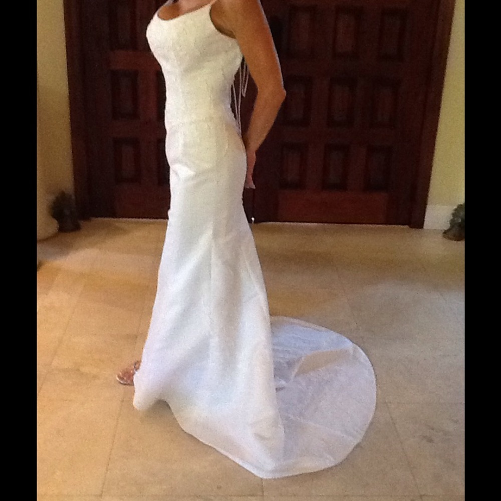 CASABLANCA White Mermaid Wedding Dress