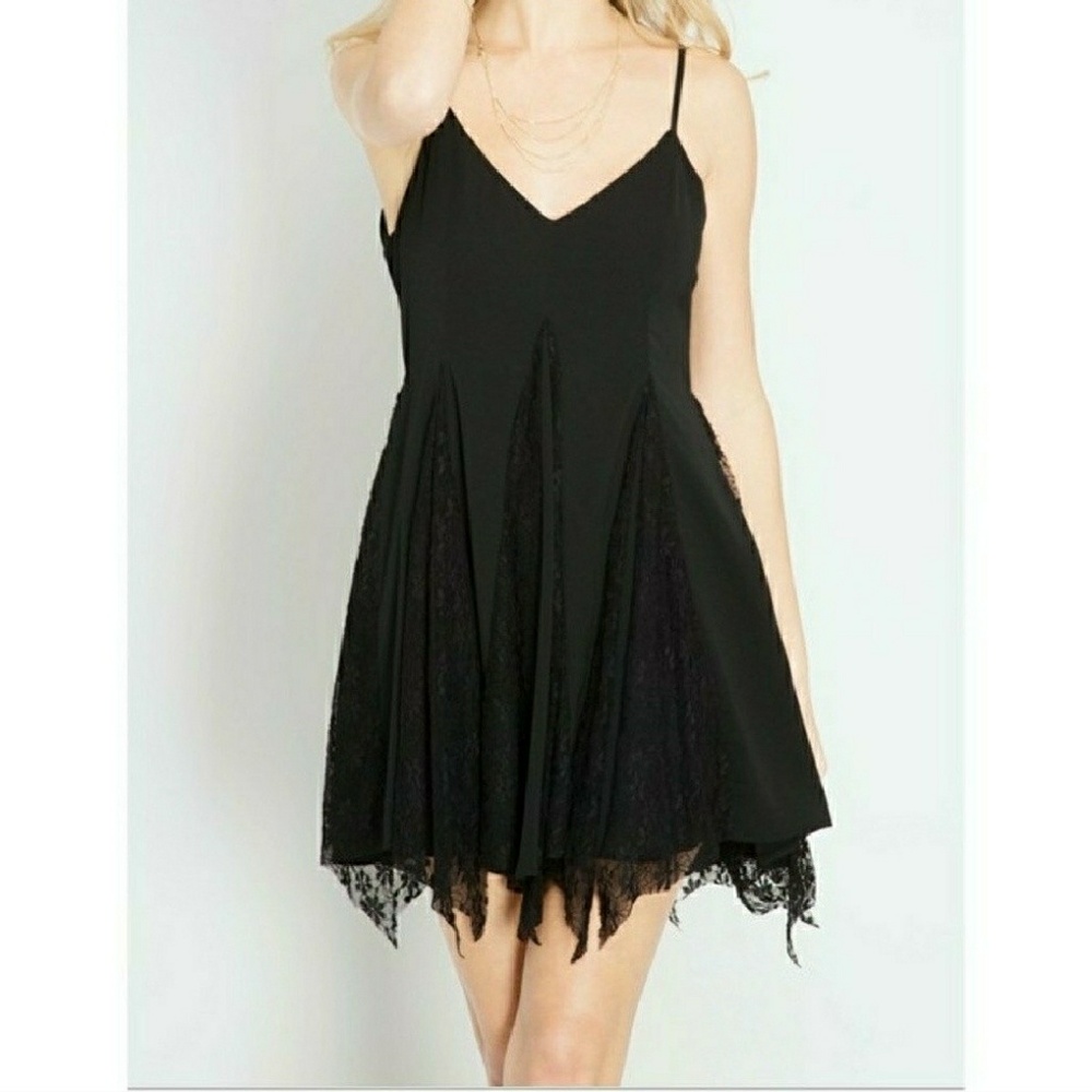 Handkerchief lace dress
