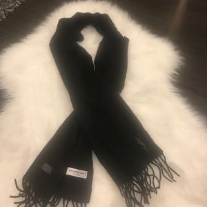Unisex YSL wool scarf