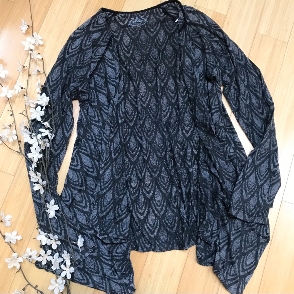 PRANA open hang cardigan, XL.