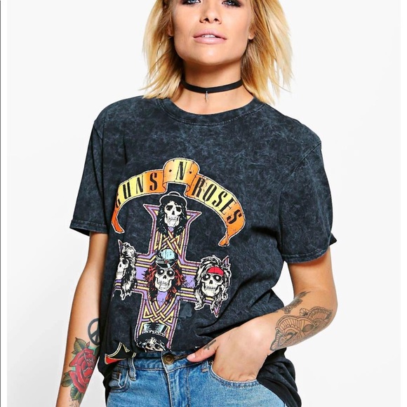 Guns and Roses T-Shirt - Picture 1 of 5