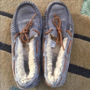 * Gray Ugg moccasins *