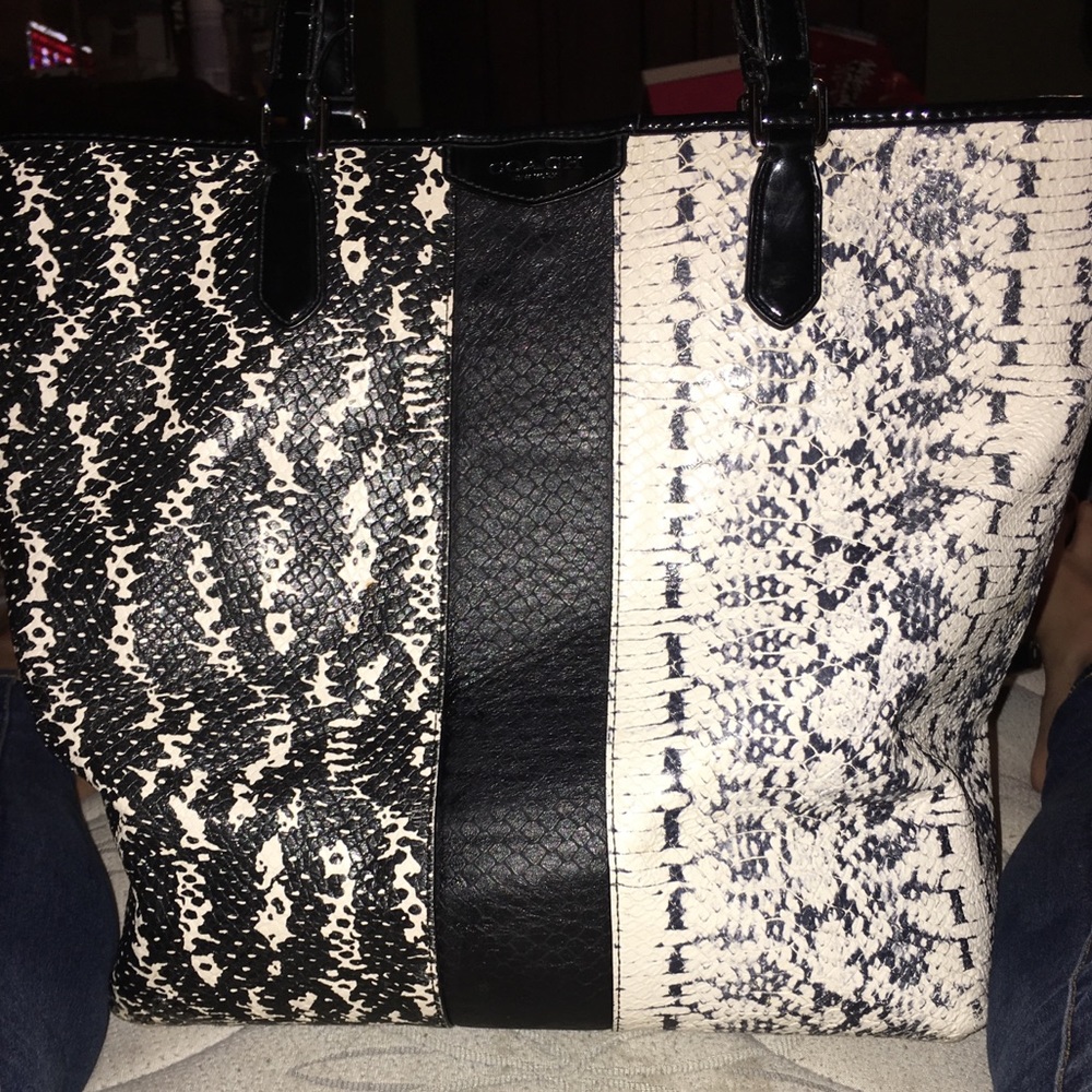 Coach Exotic Mix Tote