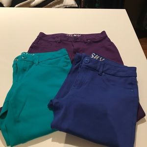 Bundle of three Girls PSNY jeggings. Size 14R