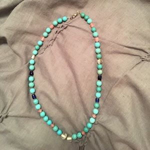 Colorful bead necklace