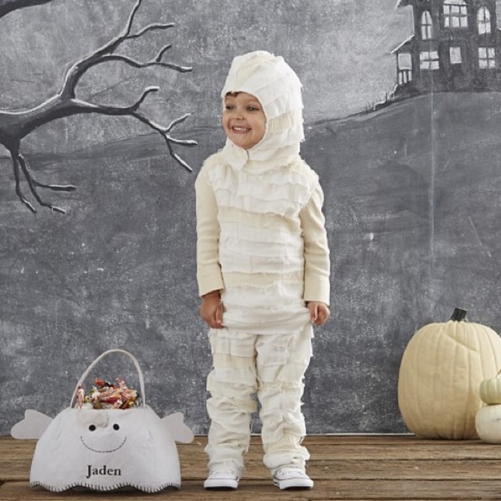 Pottery barn kids mummy Halloween costumes 3T