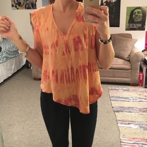 Free people Tie dye muscle tank