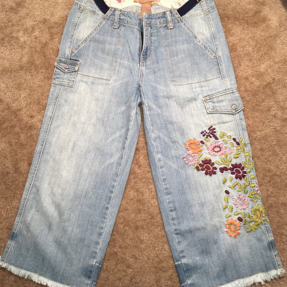 ⚜️ Light Floral Jeans 💐🌺🌸⚜️
