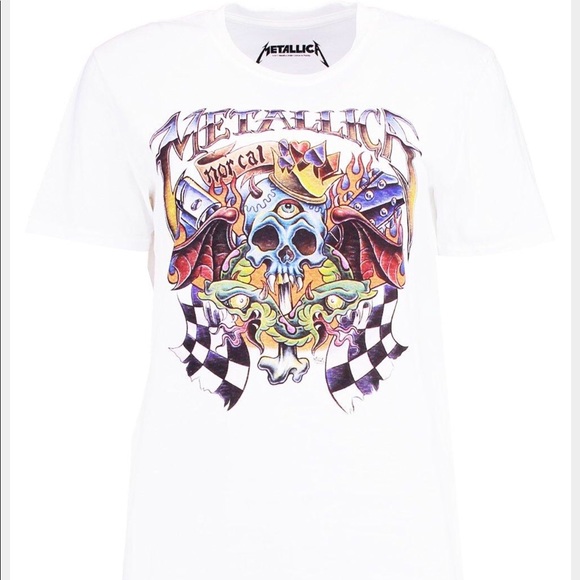 White Metallica t-shirt - Picture 3 of 3