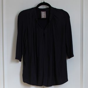 Dolan Left Coast Pleated Blouse