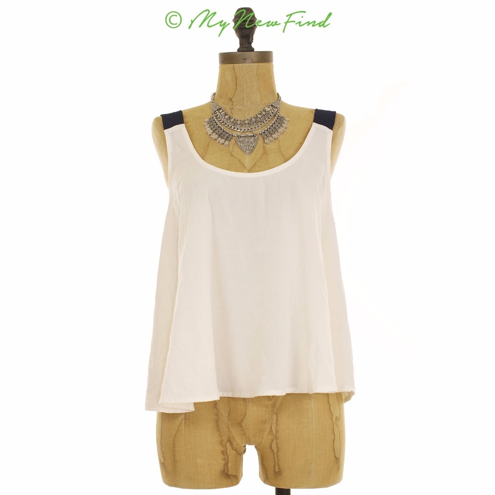 NWOT MIMI CHICA NORDSTROM JRS BOW BACK TANK TOP