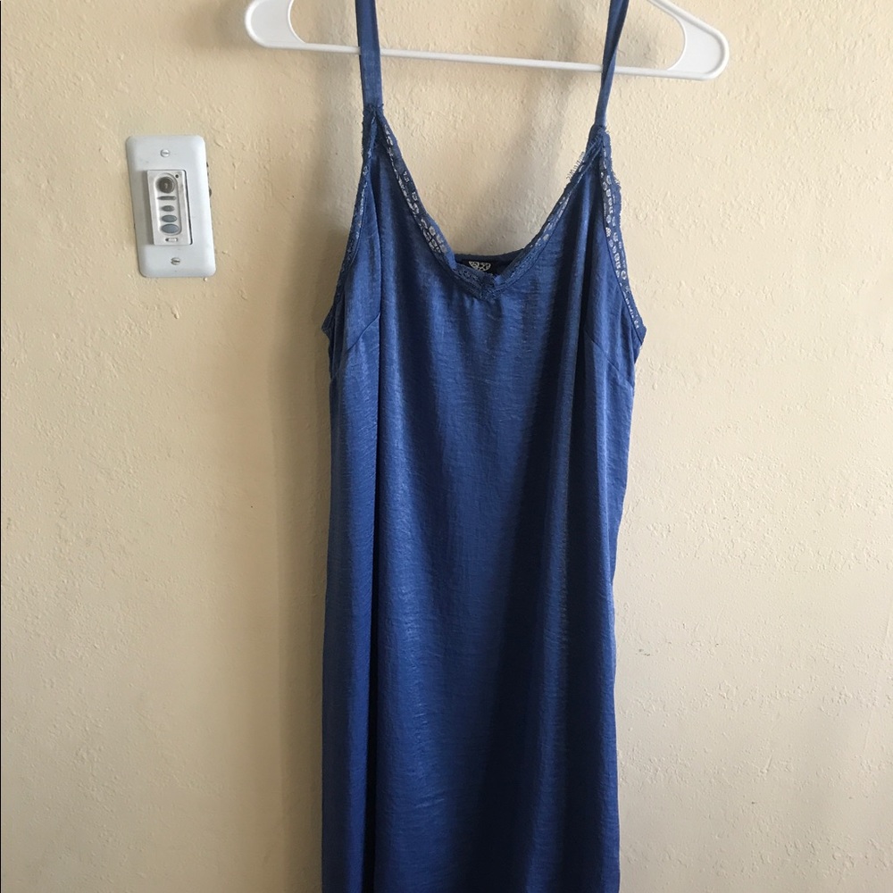 Blue dress