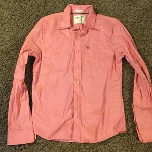 Abercrombie long sleeve button down NWOT